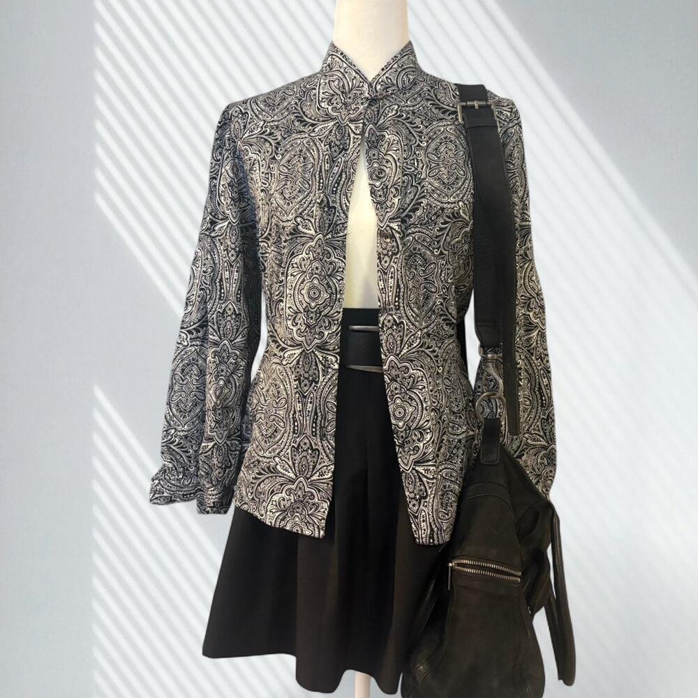 Vintage Koret Paisley Whimsigoth Blouse